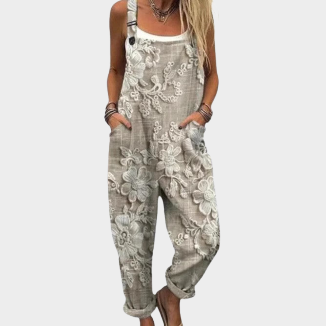 Comfortabele Gedrukte Overall
