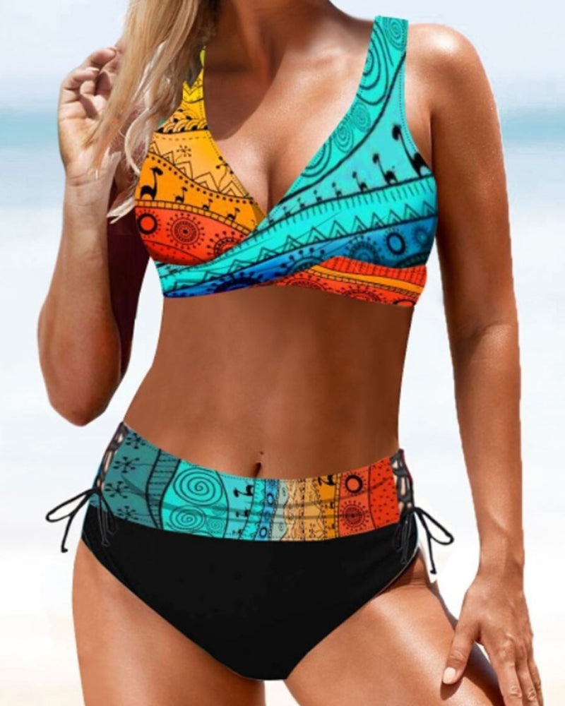 Elise - Kleurrijke en Vrolijke Bikini