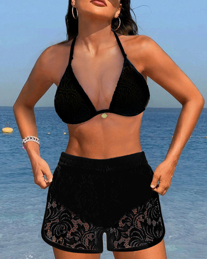 Marissa - Elegante Kant Bikini Set
