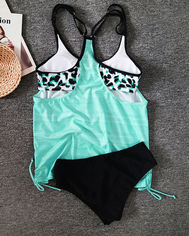 Amara - Luipaardprint Tankini