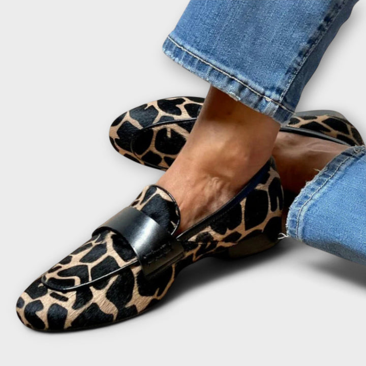 Léonie™ | Leoparden Mocassin