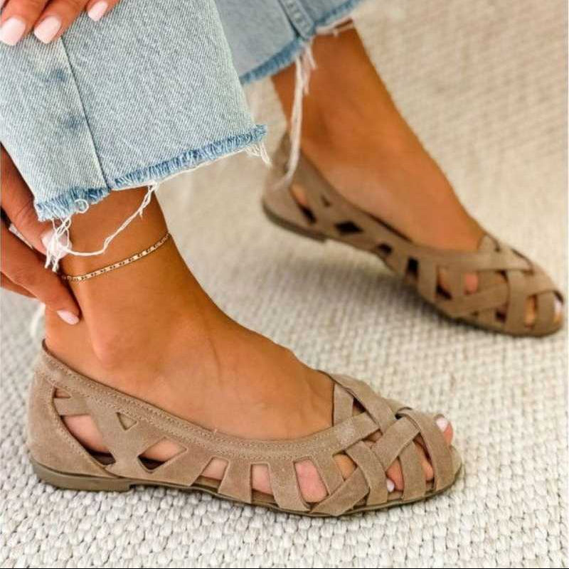 Brigid - Geweven Zomer Sandalen