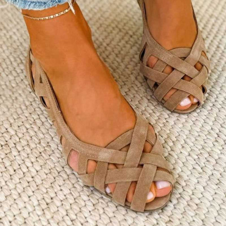 Brigid - Geweven Zomer Sandalen