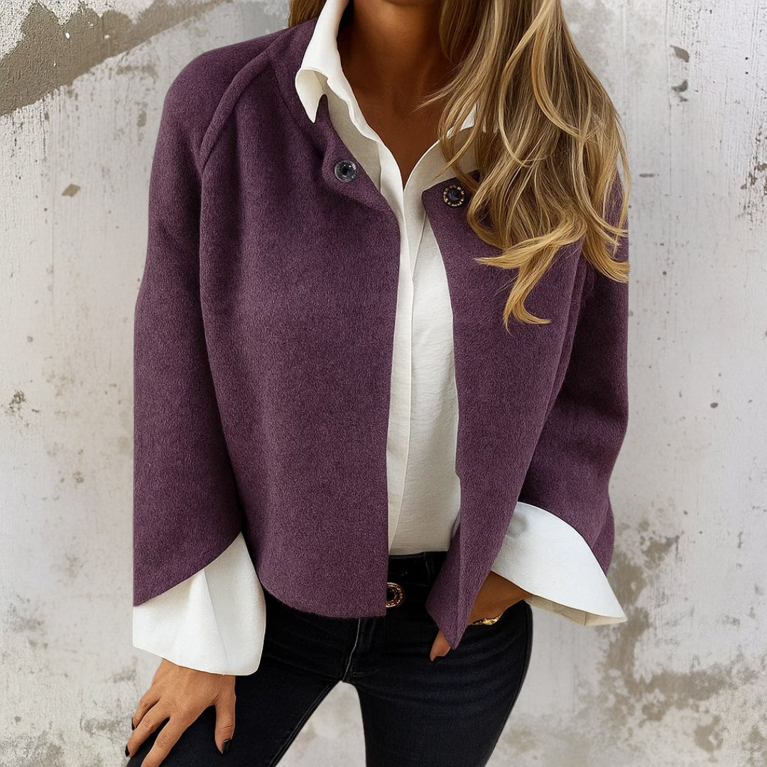 Judite - Elegante en Warme Korte Jas