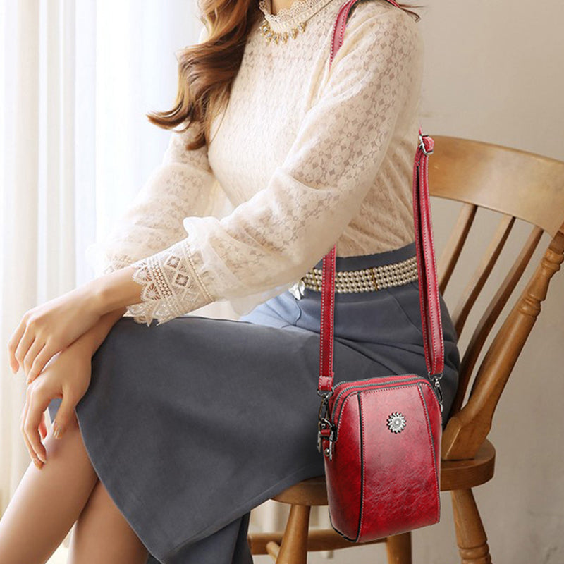 Freya - Compacte Mini Handtas in Effen Kleur