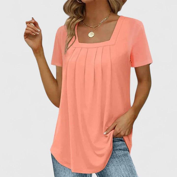 Everly - Verfijnde Zomerblouse