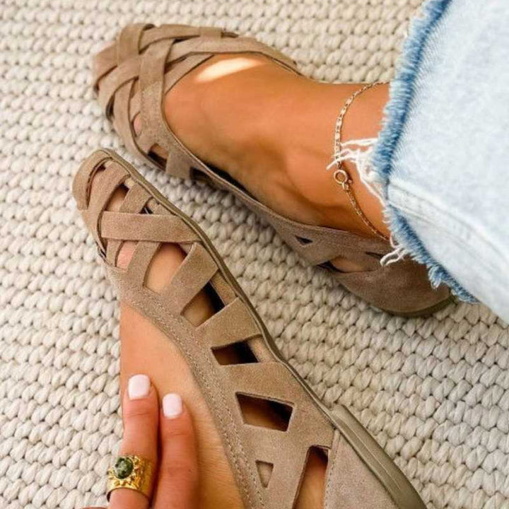 Brigid - Geweven Zomer Sandalen