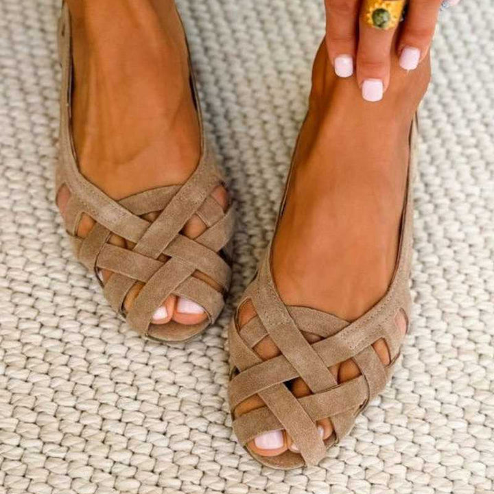 Brigid - Geweven Zomer Sandalen