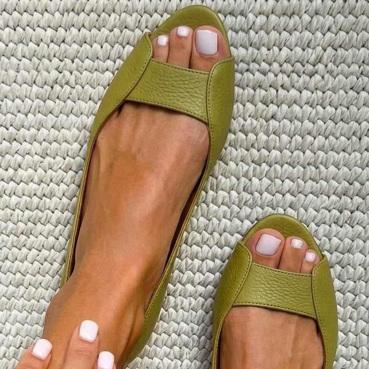 Fionnuala - Chique Comfort Gouden Sandalen
