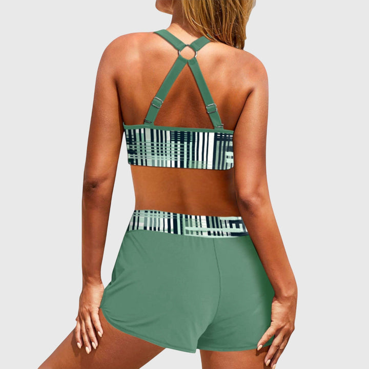 Madelyn - Geribbelde Hoge Taille Bikini