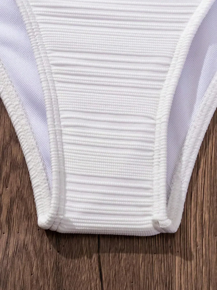 Sienna - Hoog Ondersteunende Kruis Top, Hoge Taille Bikini