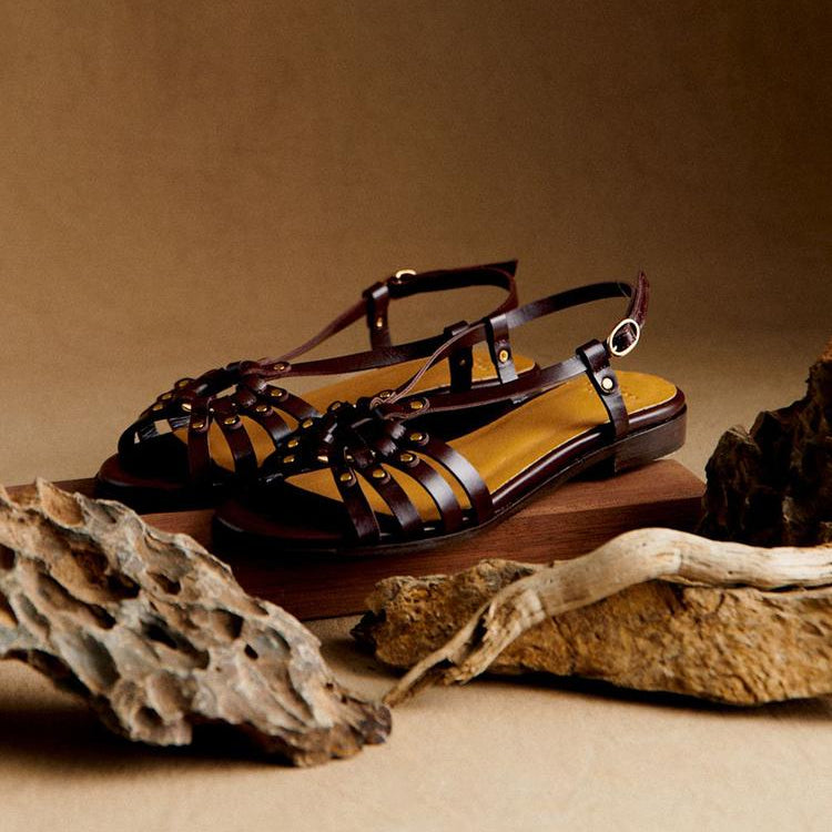 Sadhbh - Ambachtelijke Zomer Sandalen
