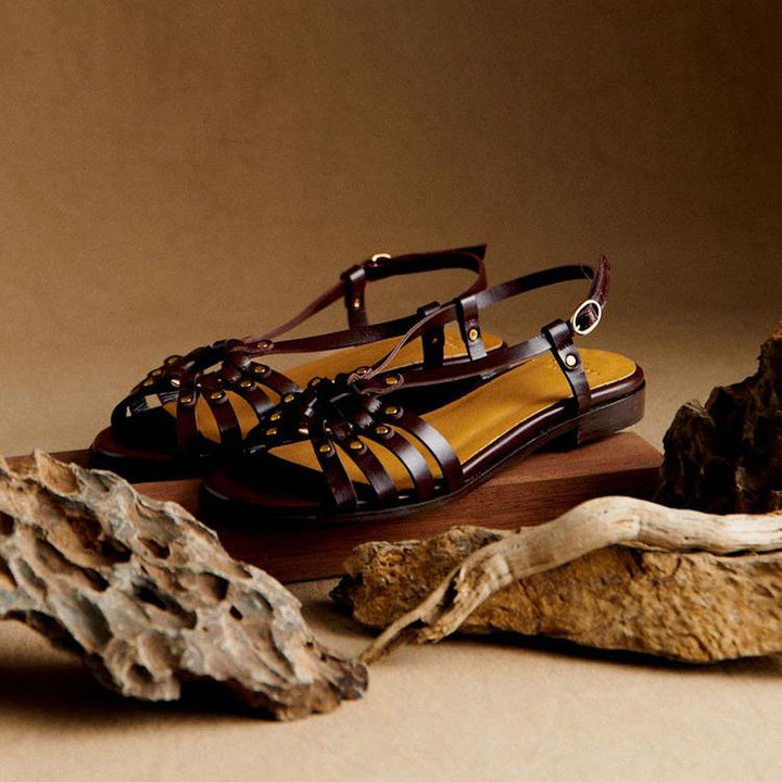 Sadhbh - Ambachtelijke Zomer Sandalen