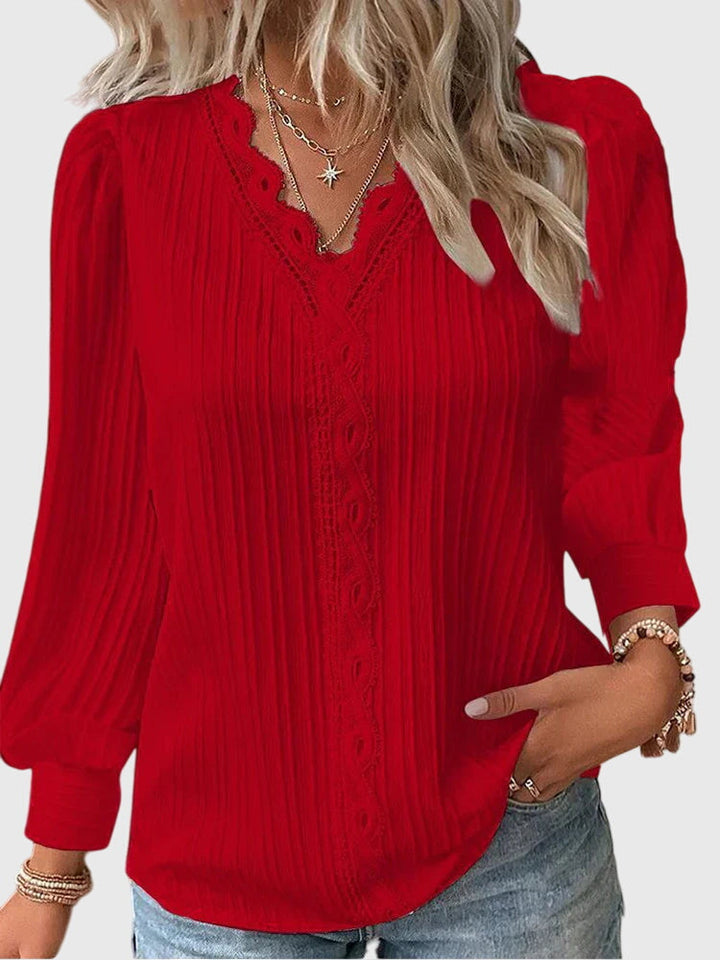 Ruby - Elegante Pullover Blouse