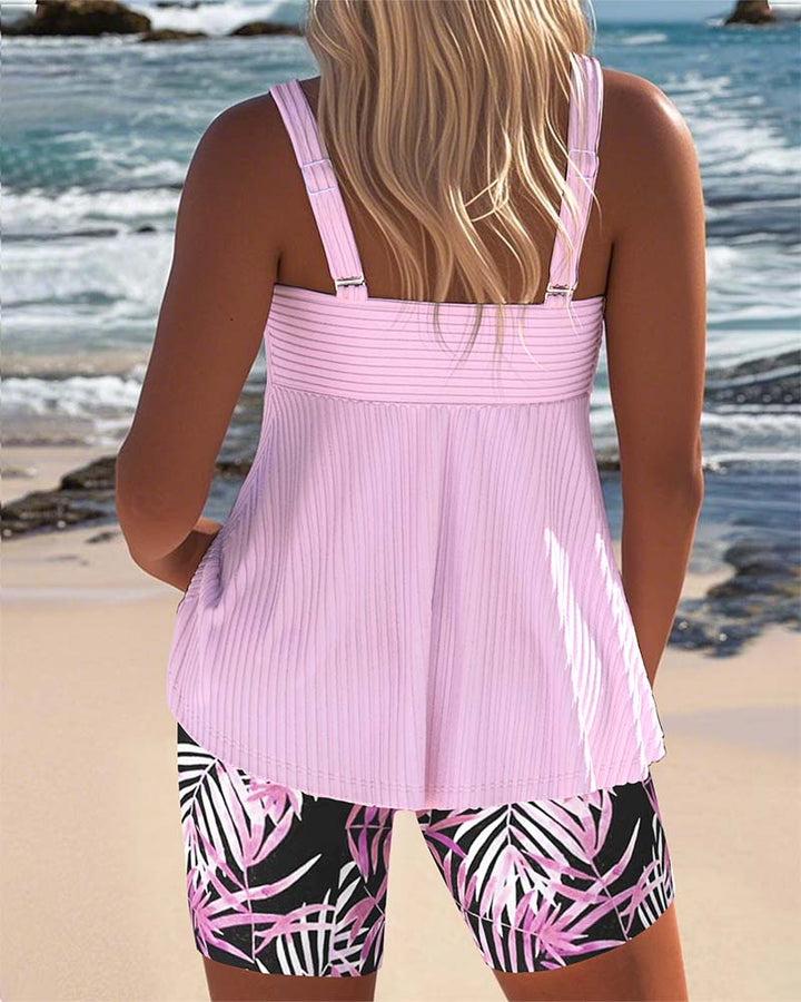 Sarah - Kleurrijke Tankini Set