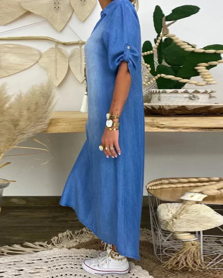 Hailey - Maxi Denim Jurk