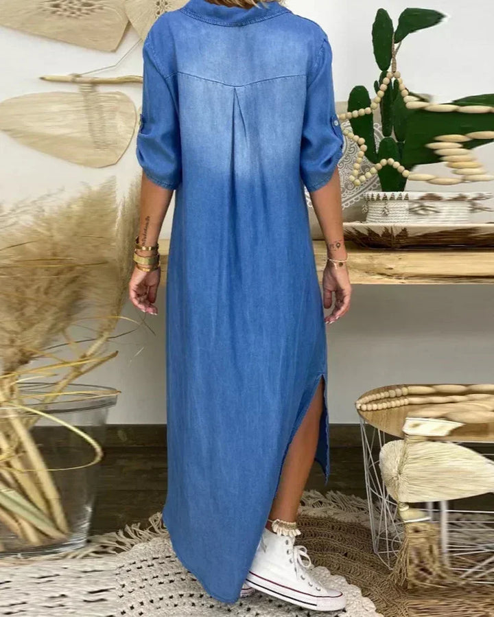 Hailey - Maxi Denim Jurk