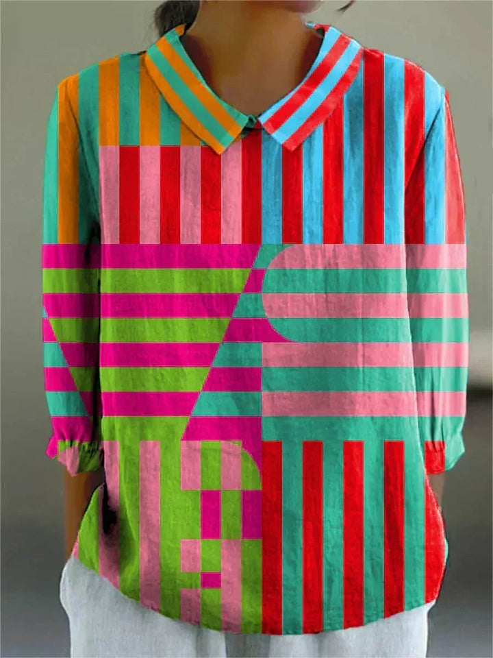 Morgan - Geometrische Kleurenspel Blouse