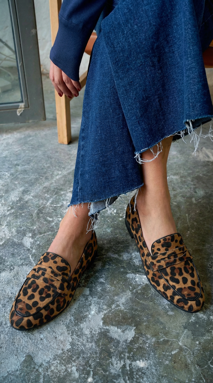 Muirghlas - Comfortabele Ronde Loafers