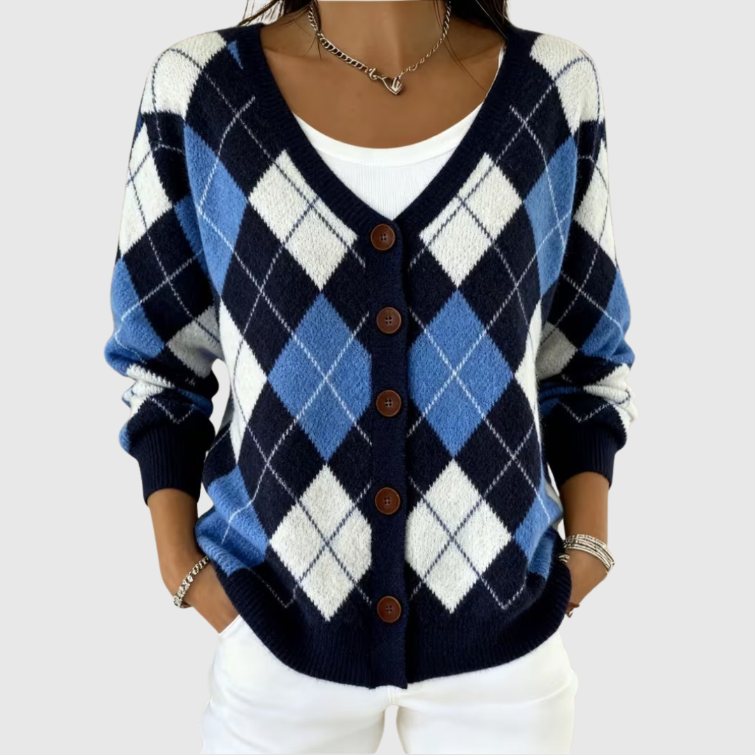 Ciara | Comfortabele Gebreide Cardigan met Knopen