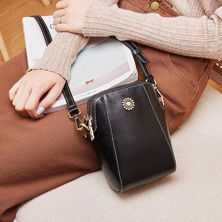 Freya - Compacte Mini Handtas in Effen Kleur