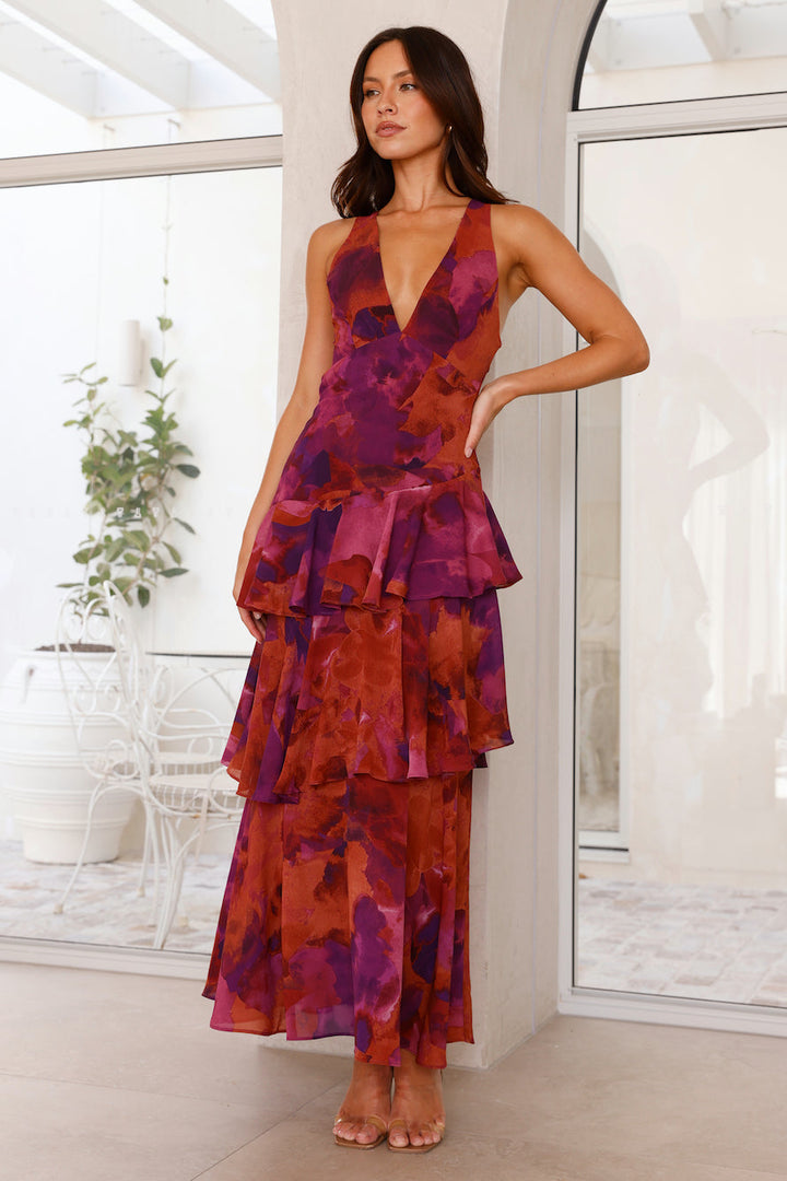 Maria - Elegante Lange Jurk