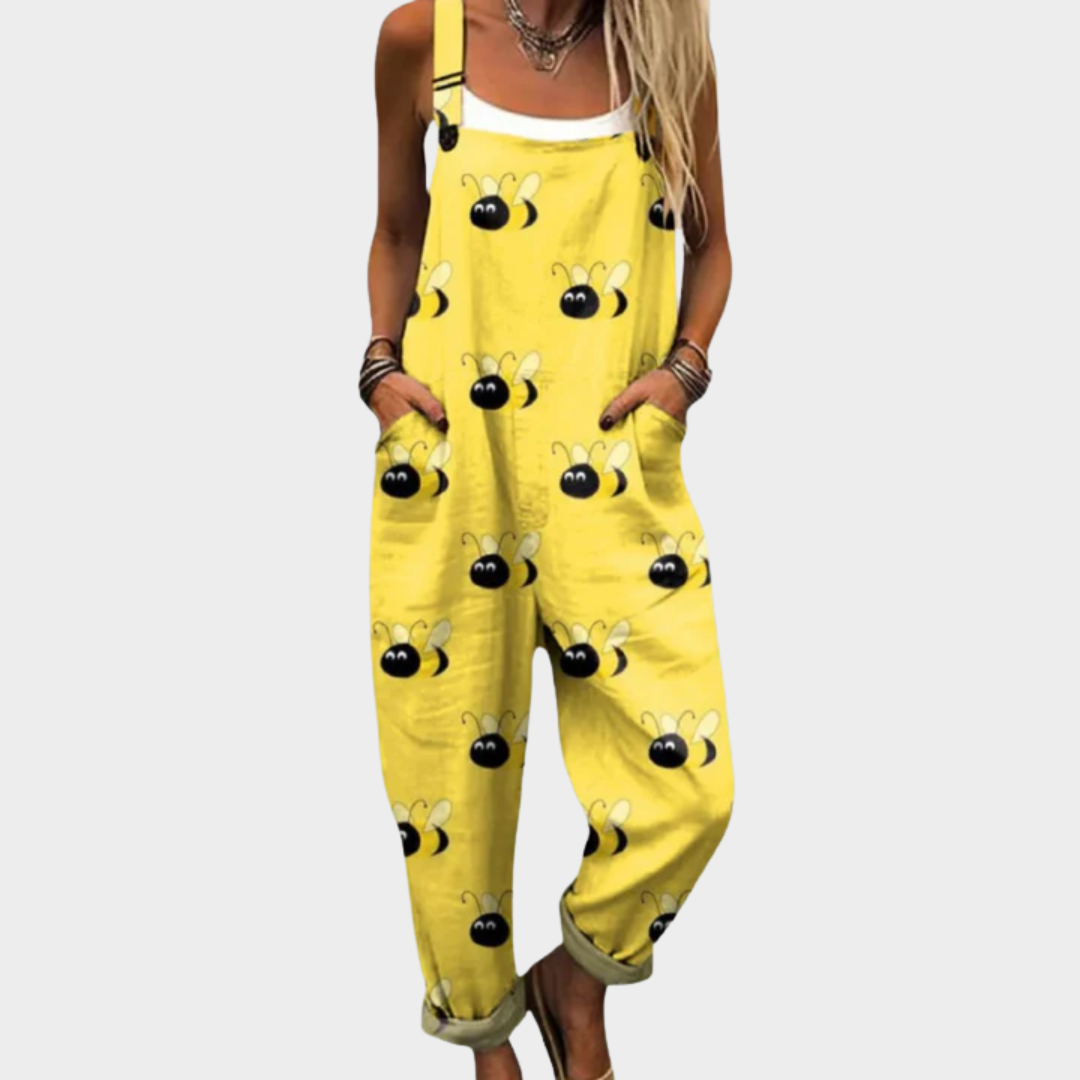 Comfortabele Geprinte Overall
