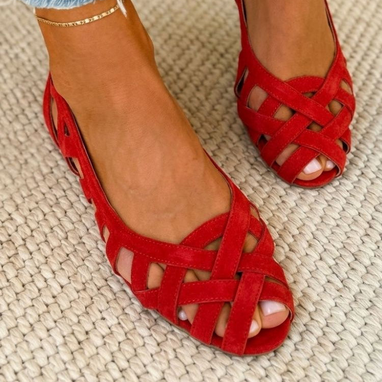 Brigid - Geweven Zomer Sandalen