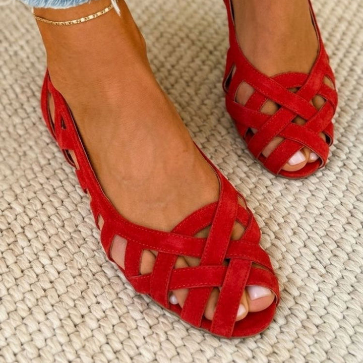 Brigid - Geweven Zomer Sandalen