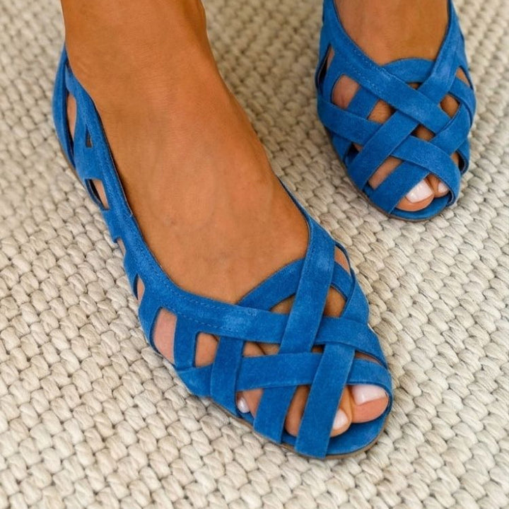 Brigid - Geweven Zomer Sandalen