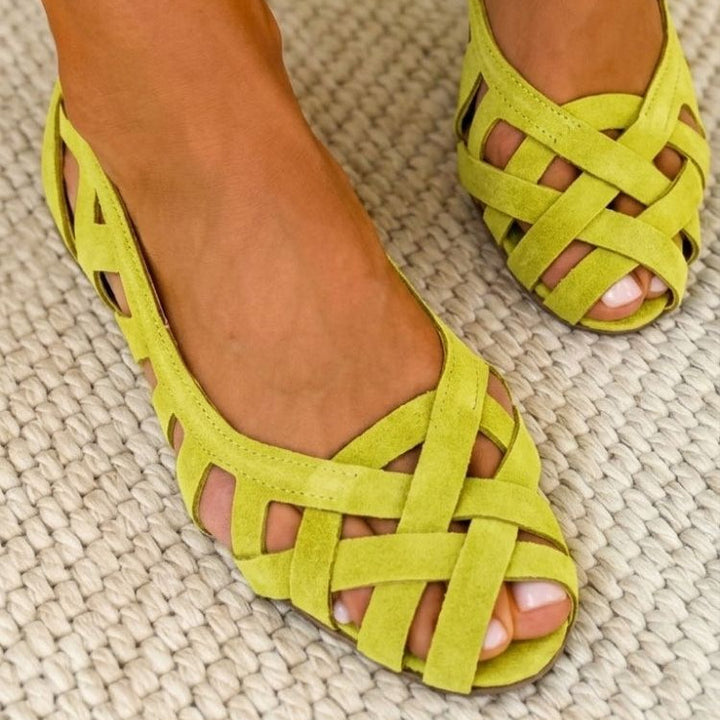 Brigid - Geweven Zomer Sandalen
