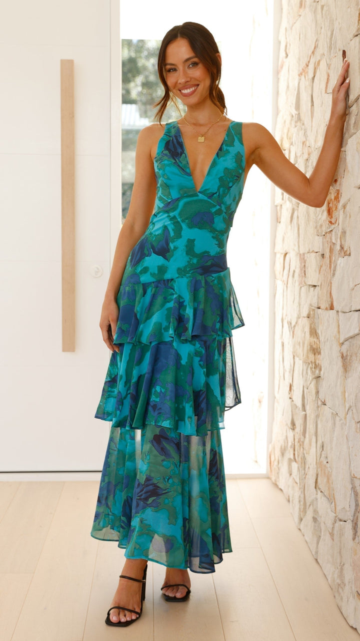 Maria - Elegante Lange Jurk