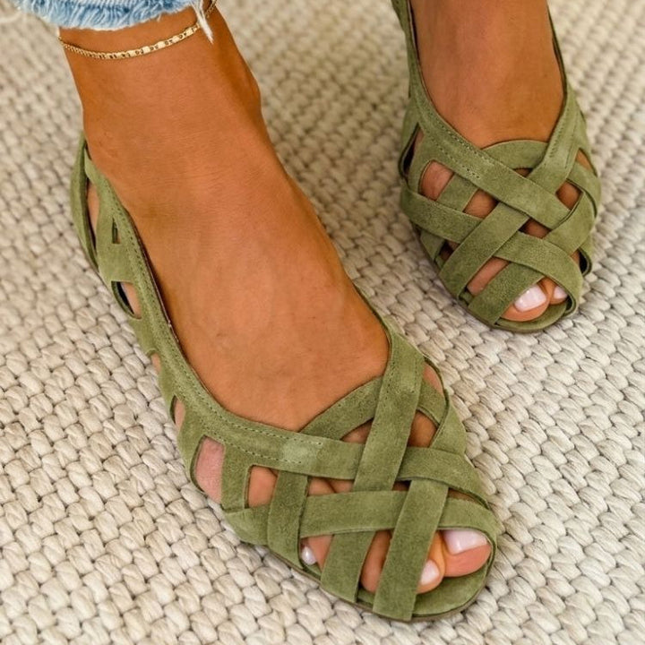 Brigid - Geweven Zomer Sandalen