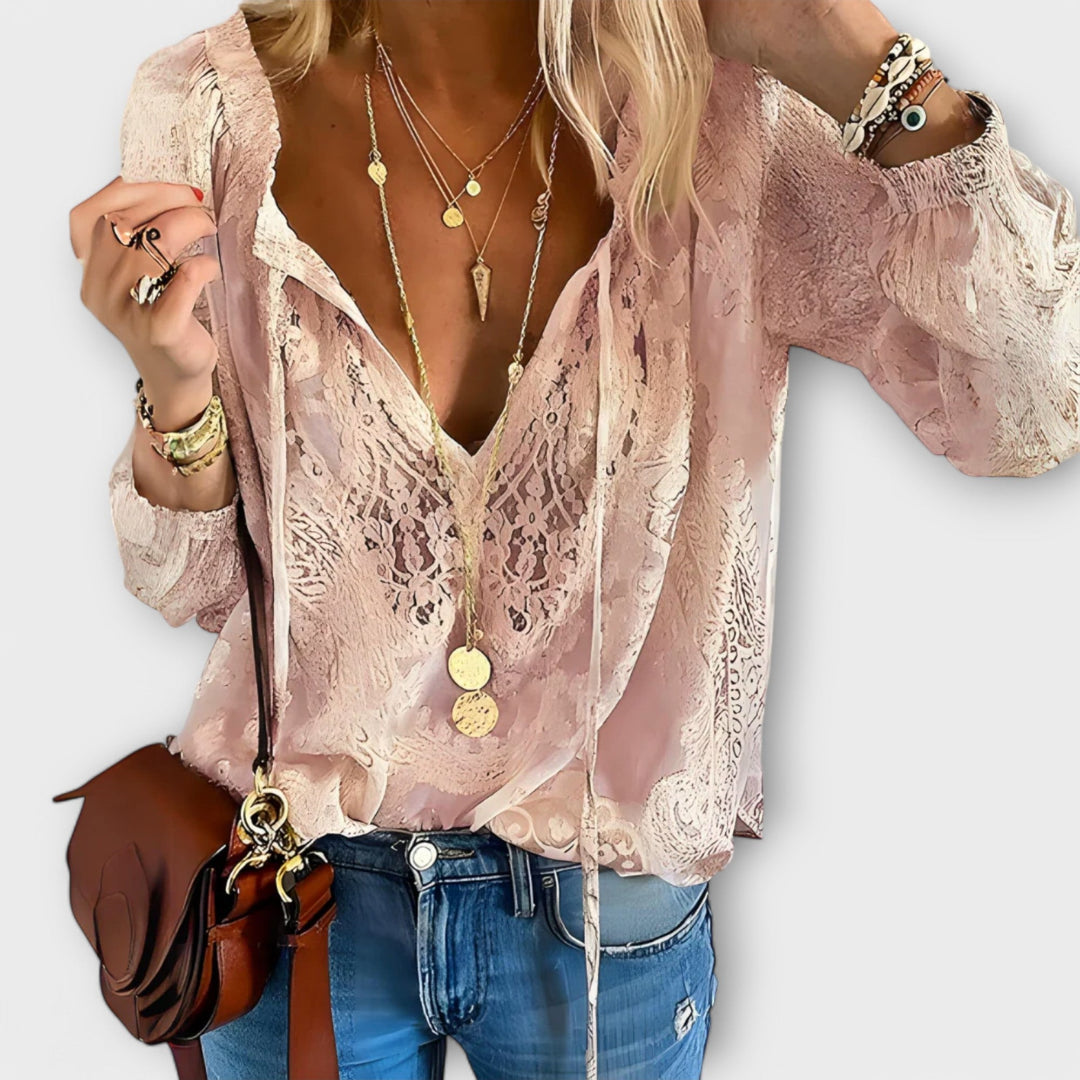 Tiffany - Verfijnde Blouse