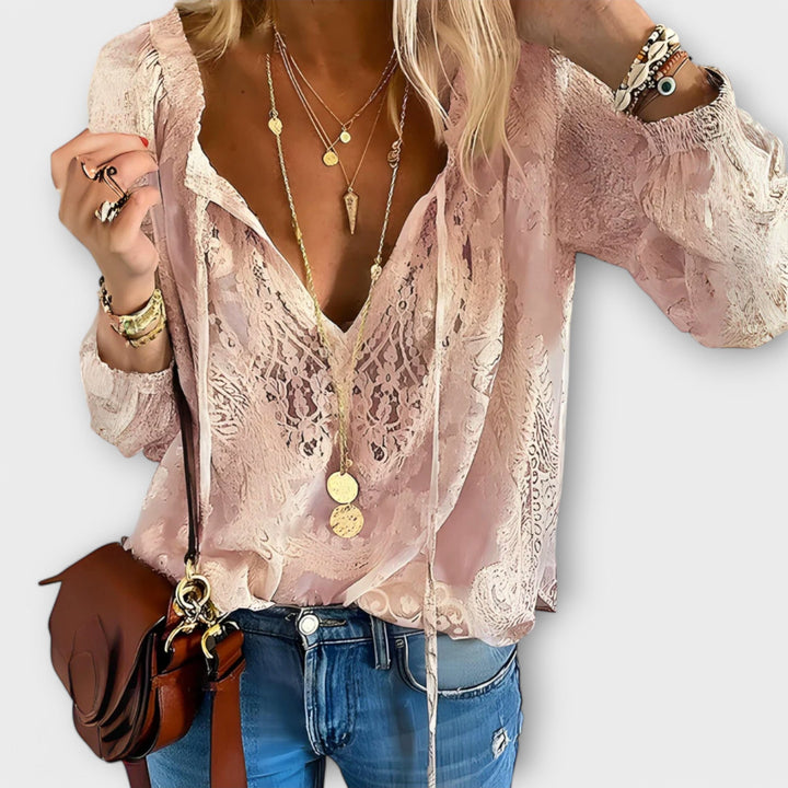 Tiffany - Verfijnde Blouse