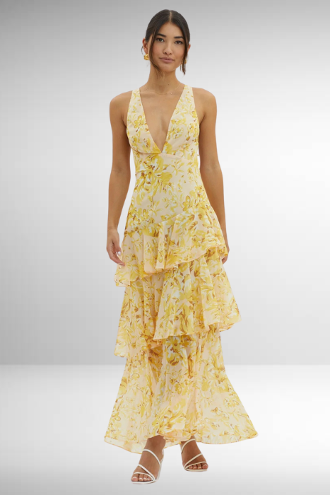Maria - Elegante Lange Jurk