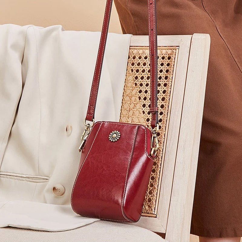 Freya - Compacte Mini Handtas in Effen Kleur