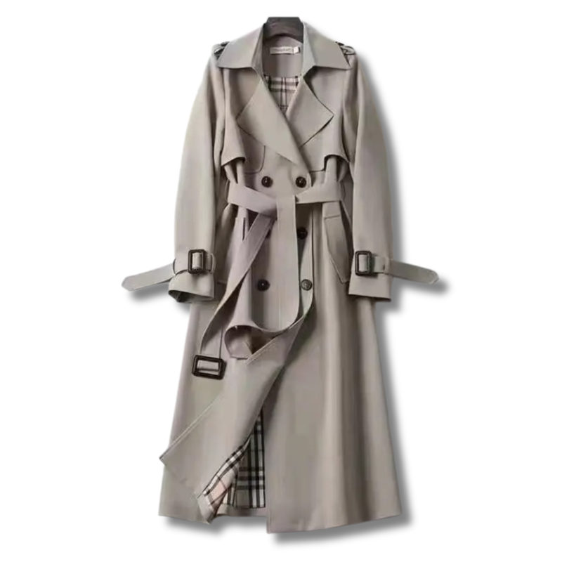 Georgia - Geknoopte Trenchcoat