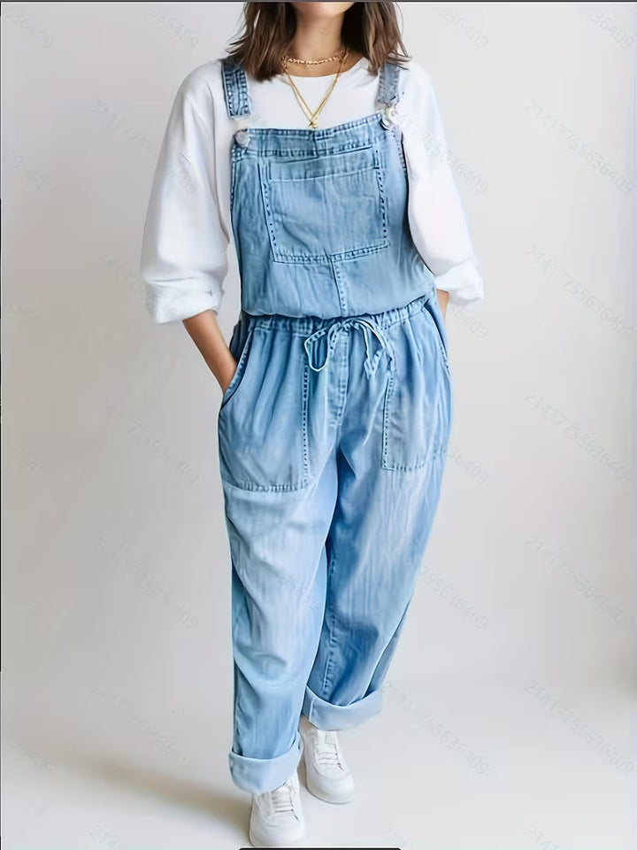 Robin - Ontspannen Denim Jumpsuit