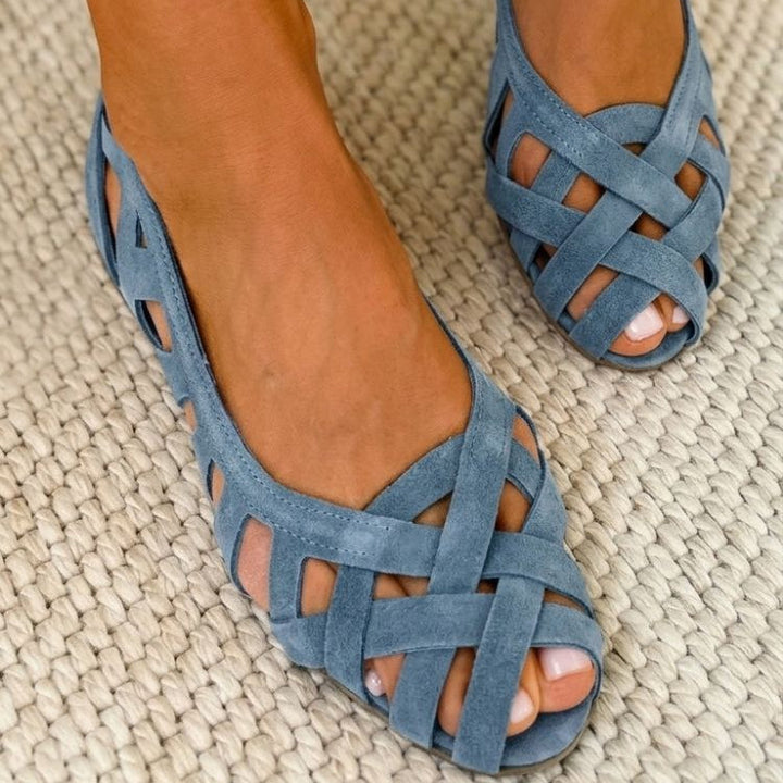 Brigid - Geweven Zomer Sandalen