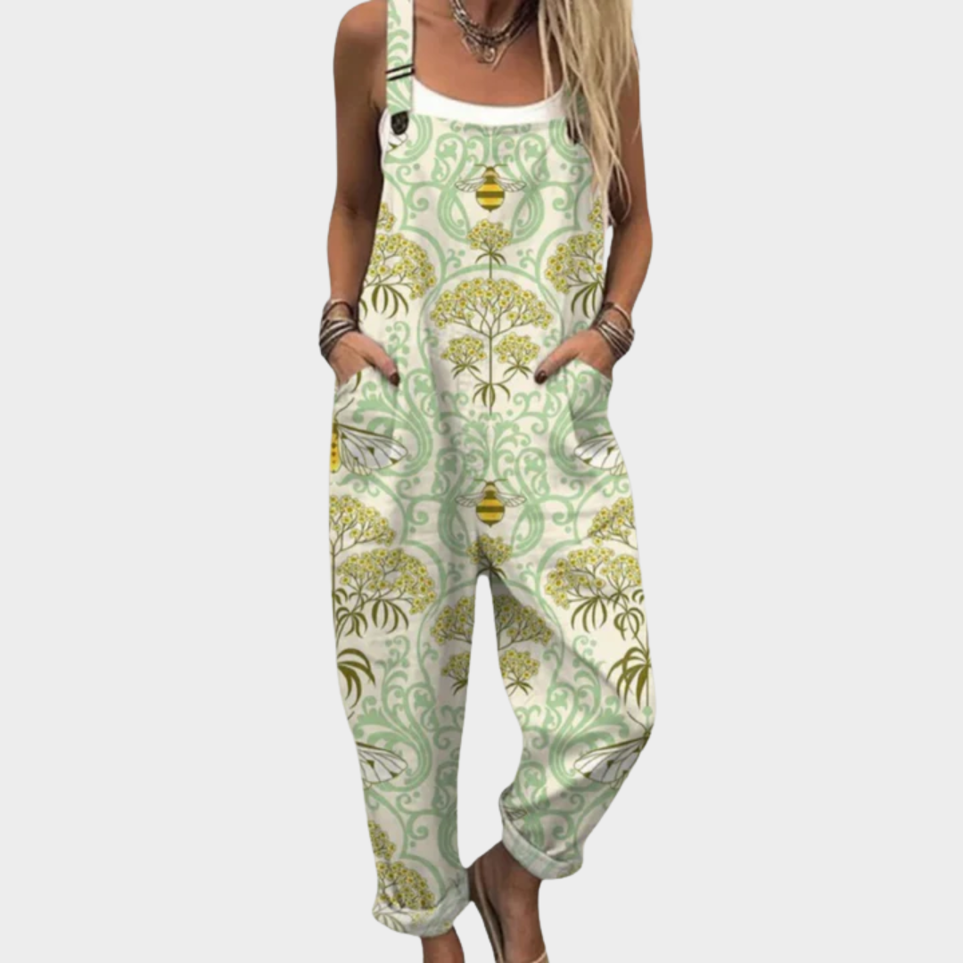 Comfortabele Gedrukte Overall