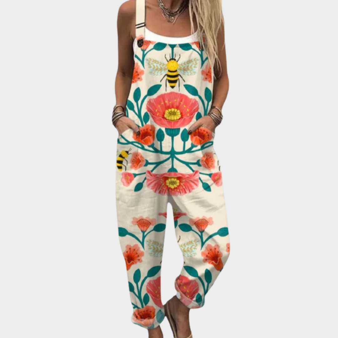 Comfortabele Gedrukte Overall