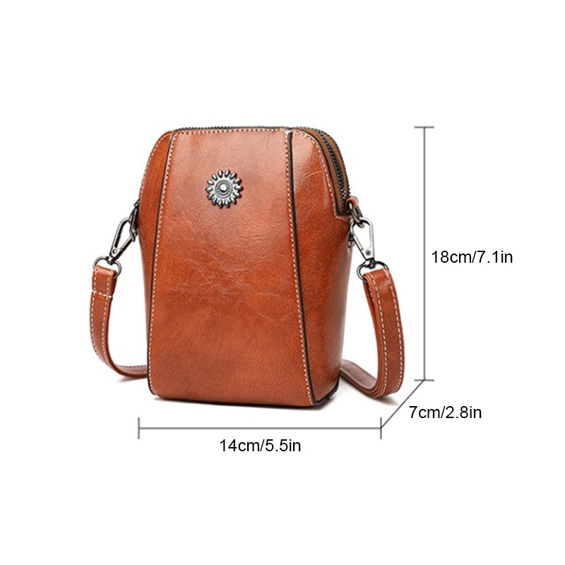 Freya - Compacte Mini Handtas in Effen Kleur