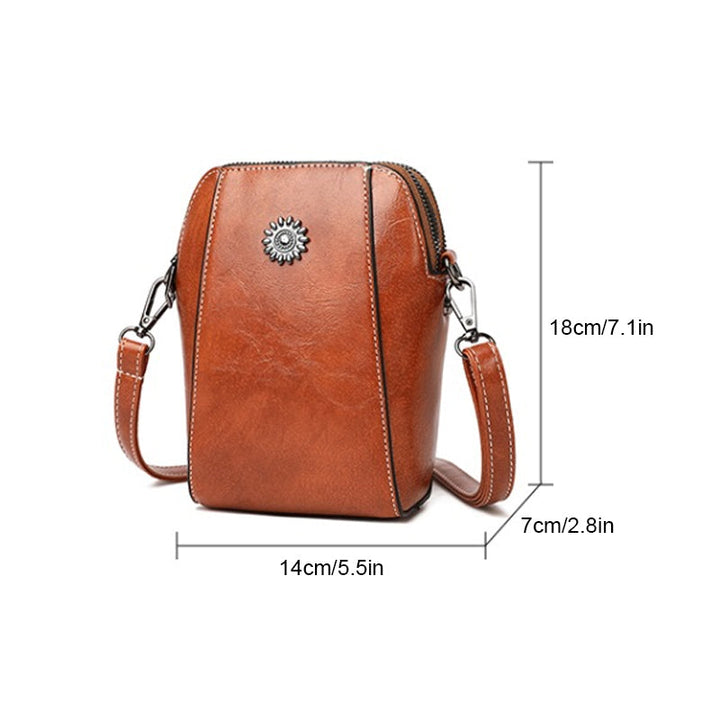 Freya - Compacte Mini Handtas in Effen Kleur