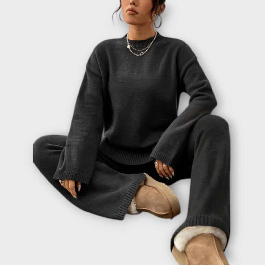 Hailey - Geribbelde Set