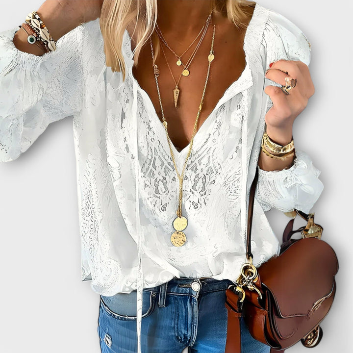 Tiffany - Verfijnde Blouse