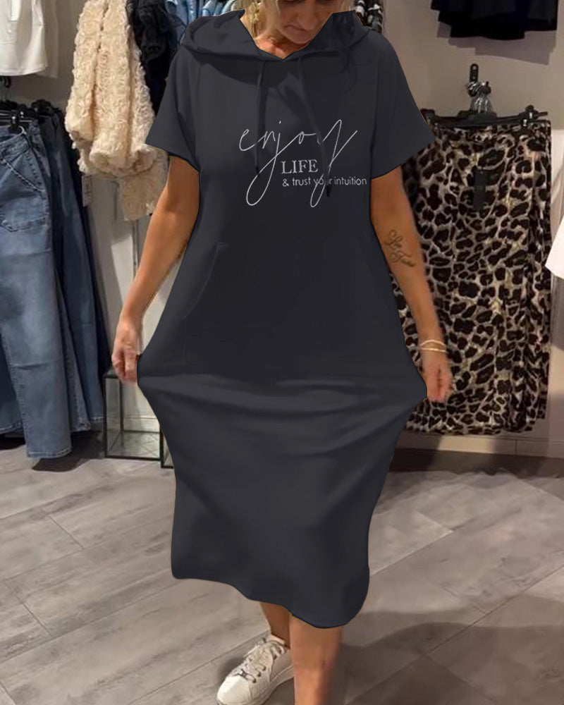 Gabriella - Casual Hoodie Jurk