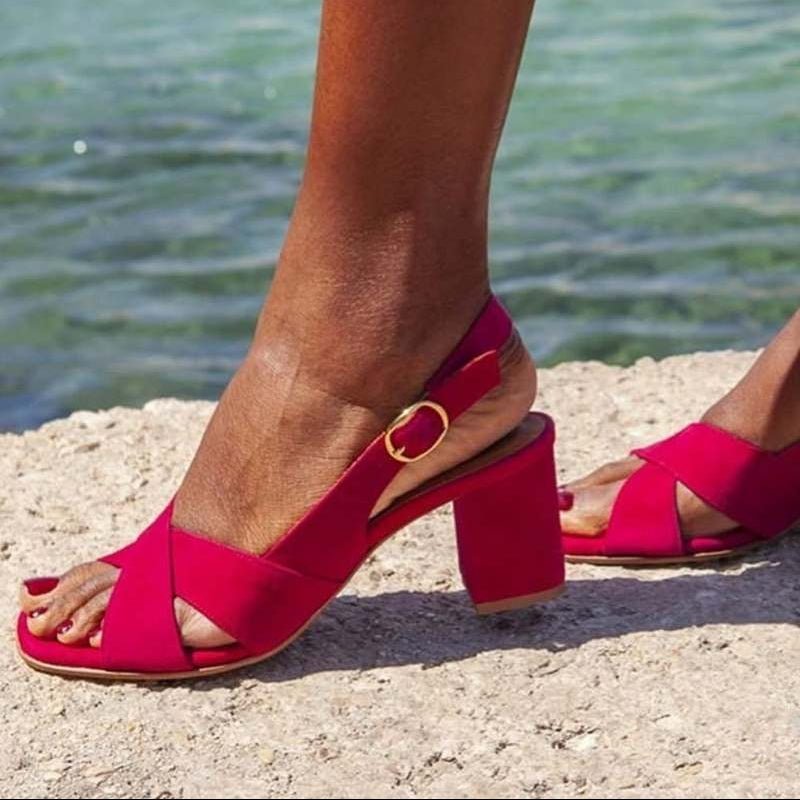 Cara - Blauwe Zomer Sandalen