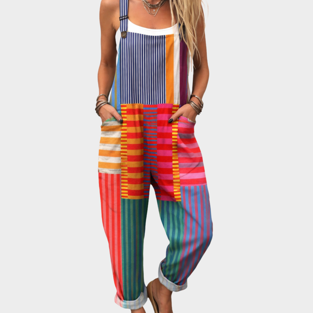 Comfortabele Gedrukte Overall
