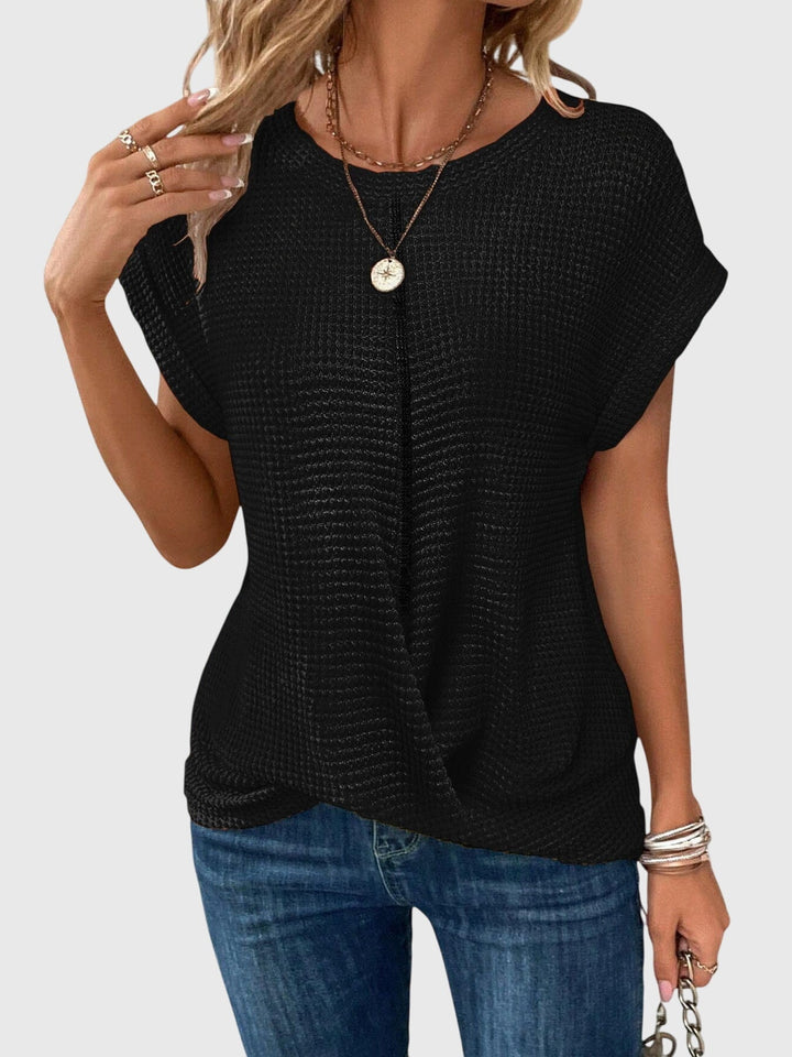 Grace - Elegante Blouse met Ronde Hals